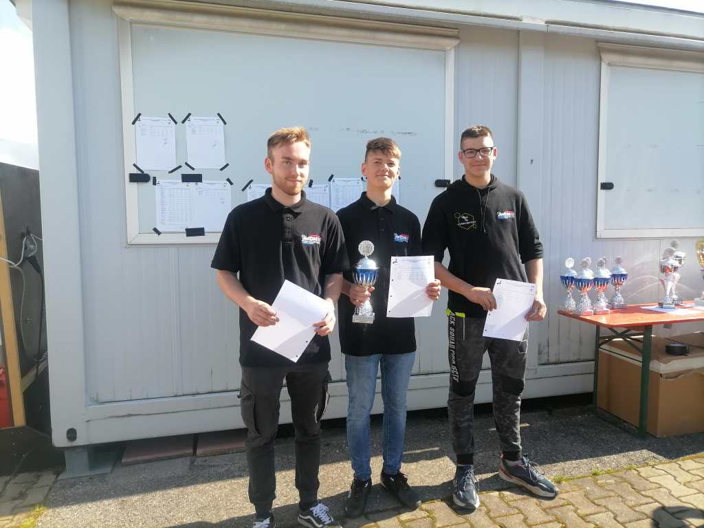 MCH-Podium: Lutz Lambrecht, Nico Gutzeit und Nico Chelminiacki (v. l.)